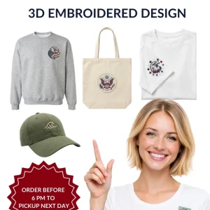 3D Embroidered Design