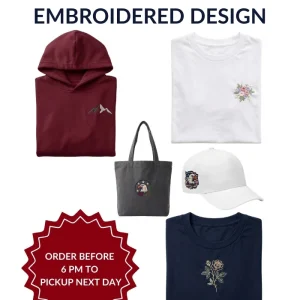 Custom Embroidered Design